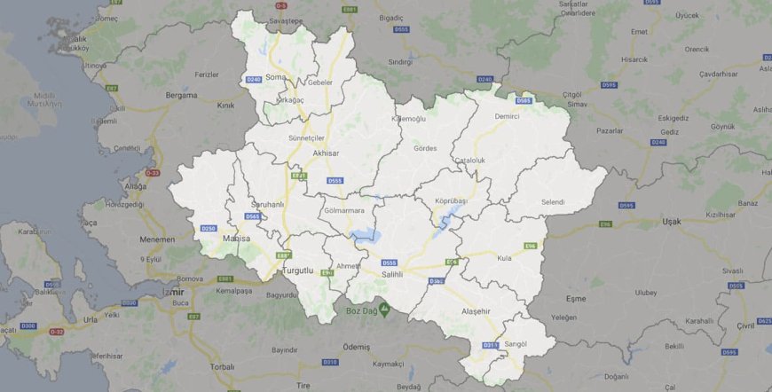 Manisa’nın Yüzölçümü ve Coğrafi Özellikleri